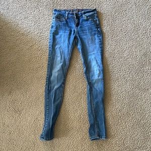 Skinny Blue Jeans